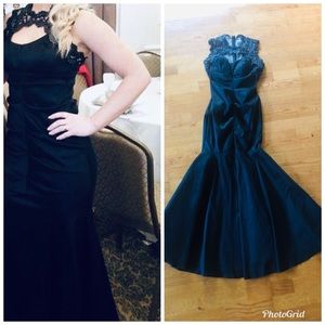 Black formal Xscape Gown